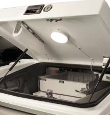 Porta Vet Magnum 4 driver side compartment open view